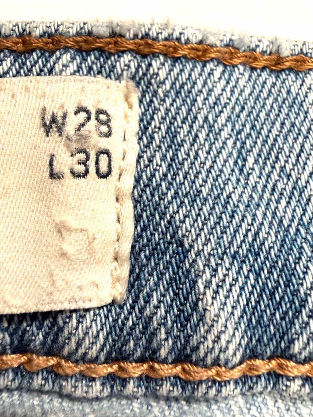Hollister Super Baggy Light Wash Jeans 29x30 - Picture 6 of 9